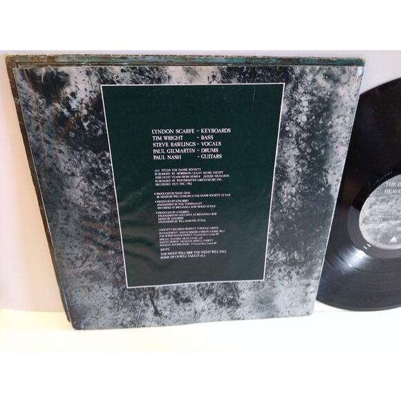 The Danse Society Heaven Is Waiting Vinyl LP Record 1984 Post-Punk Goth Rock - Picture 7 of 7